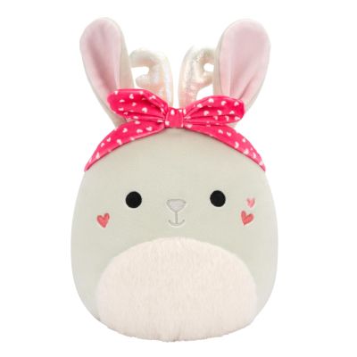 Плюшена играчка, Squishmallows, Валентинска Коралайн, 19 см