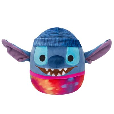 Плюшена играчка, Squishmallows, Disney Стич с Шапка, 25 см