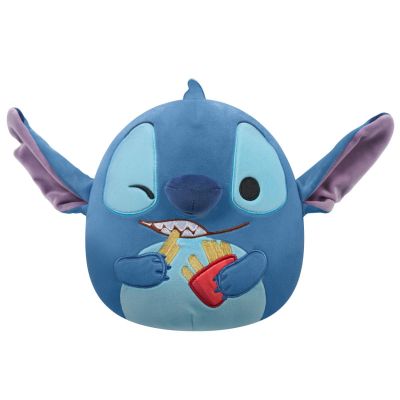 Плюшена играчка, Squishmallows, Disney Стич с Пържени Картофи, 25 см