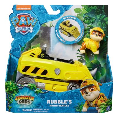 N00049080_003w 778988490808 Количка с фигурка Paw Patrol, Jungle Pups, Rubble, 20143427