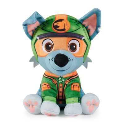 N00049917_20144250 778988499177 Плюшена играчка, Paw Patrol, Jungle Pups, Rocky, 20 см, 20144250