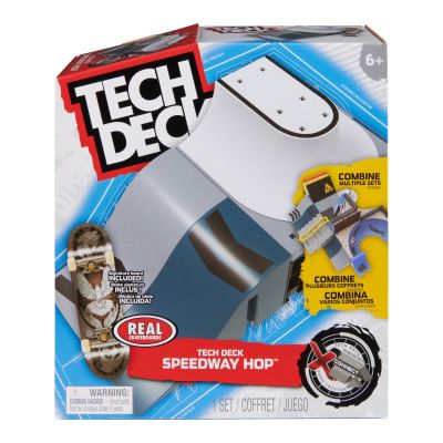 Комплект мини скейтборд с рампа, Tech Deck, Speedway Hop, 20144256