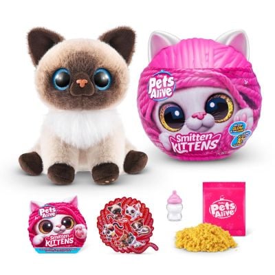 Интерактивна плюшена играчка, Pets Alive, Smitten Kittens