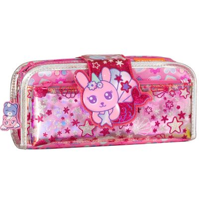 Правоъгълен моливник Fun Time 2 в 1, Tiger Family, модел Lovely Bunny