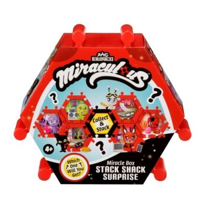 Комплект фигурка изненада, Miraculous, Kwami Stack Shack
