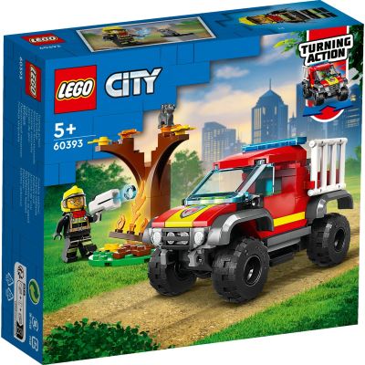 N00060393_001w 5702017416588 LEGO® City - Пожарникарски камион 4х4 (60393)