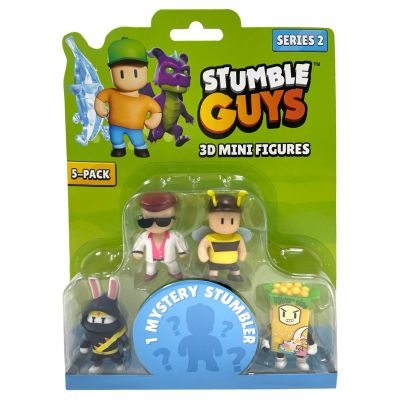 Комплект 5 мини фигурки Stumble Guys, 3D S2
