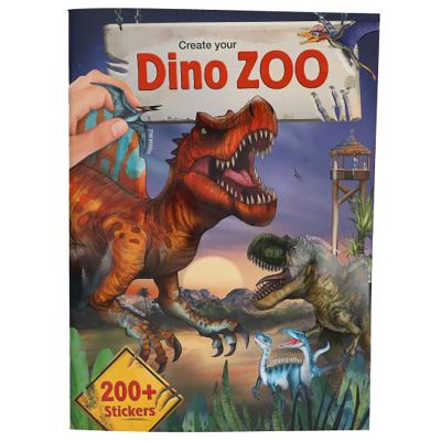 Книжка със стикери, Depesche, Creeaza-ti propriul Dino Zoo