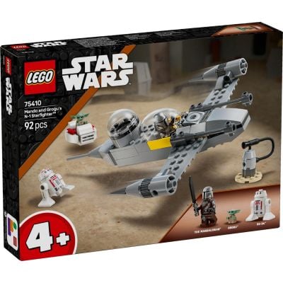 LEGO® Star Wars - Изтребител N-1 на Мандо и Грогу (75410)
