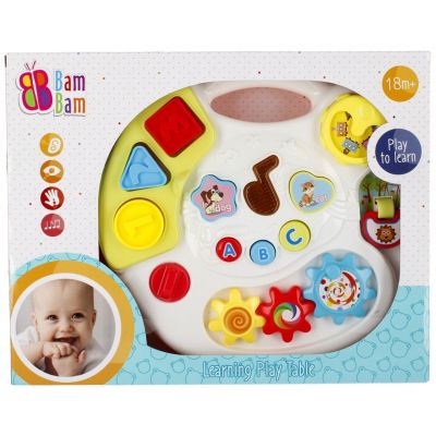 Бебешка играчка, BamBam, Музикална масичка със занимания