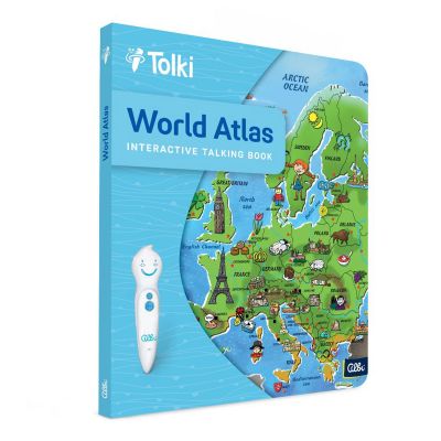 N00088029_001w 9788076880290 Интерактивна книжка, Raspundel Istetel, World Atlas (Английски Език)