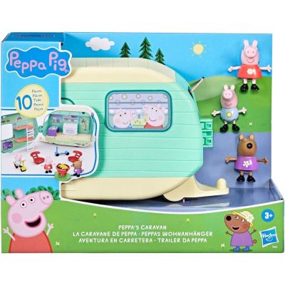 N000F8863_001w 5010996214768 Kомплект за игра с фигурки, Peppa Pig, Караваната на Пепа, F8863