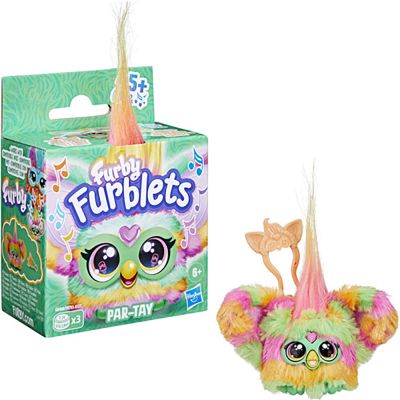 Интерактивна плюшена играчка, Furby Furblets, Par-Tay, 5 см