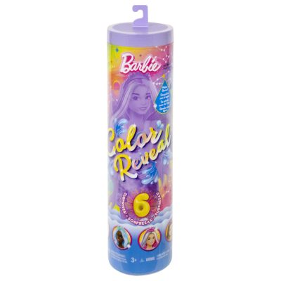 N000HJX61_001w 194735097531 Кукла изненада Barbie, Color Reveal Rainbow Galaxy, 6 изненади, HJX61