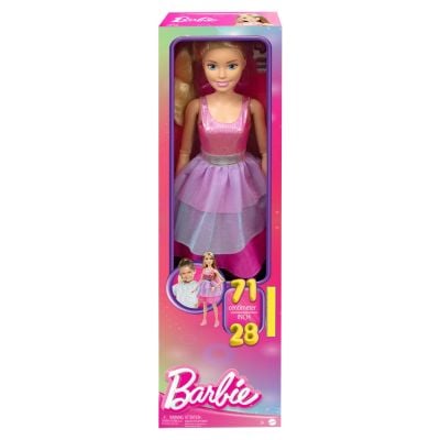 N000HJY02_001w 194735097951 Кукла в розов тоалет, Barbie, 71 см, HJY02