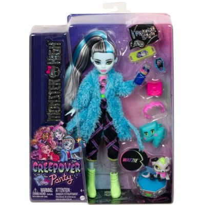 N000HKY68_001w 194735110698 Papusa Frankie , Monster High, Creepover Party, HKY68