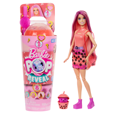 N000HTJ22_001w 194735191277 Кукла с аксесоари Barbie, Color Pop Reveal, Bubble Tea, Mango Mochi, HTJ22
