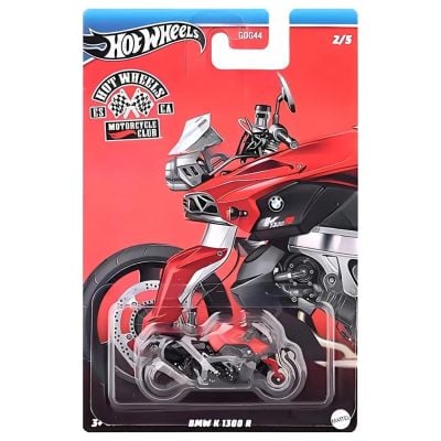 Метален мотоциклет, Hot Wheels, BMW K 1300 R, 1:64, HRR91