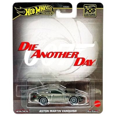 N000HXD63_011w 194735227440 Метална количка, Hot Wheels Premium, Pop Culture, Aston Martin Vanquish, JBL55
