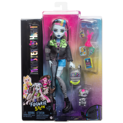 Кукла с домашен любимец, Monster High, Frankie Refresh, HXH73