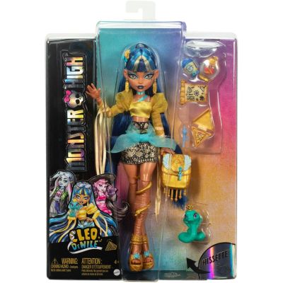 Кукла с домашен любимец, Monster High, Cleo Refresh, HXH74