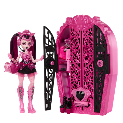 Кукла с аксесоари, Monster High, Skulltimate Secrets, Draculaura, HXH84