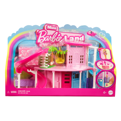 N000HYF44_001w 0194735245185 Комплект за игра къщичка и кукла Barbie, Mini Barbieland, HYF44