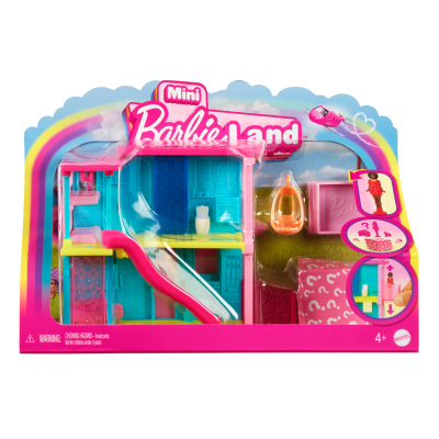Комплект за игра къщичка и кукла Barbie, Mini Barbieland, HYF46