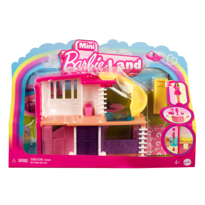 Комплект за игра къщичка и кукла Barbie, Mini Barbieland, HYF47