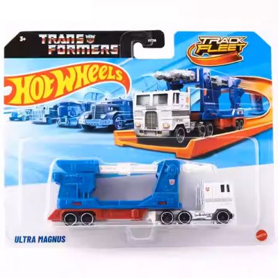 Комплект камион с ремарке, Hot Wheels, Track Fleet, Ultra Magnus, JCM59