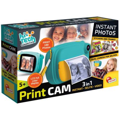N00101047_001w 8008324101047 Мигновена камера 3 в 1, Lisciani, Print Cam