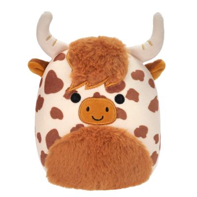 Плюшена играчка, Squishmallows, Бик Alonzo, 19 см