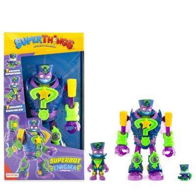 Комплект 3 фигурки, SuperThings, Superbot Enigma