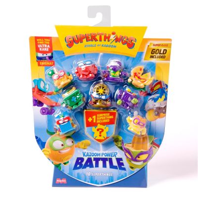 Комплект 10 фигурки, Superthings, Power Battle