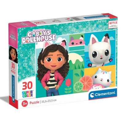 N01020281_001w 8005125202812 Пъзел Clementoni, Gabbys Dollhouse, 30 части