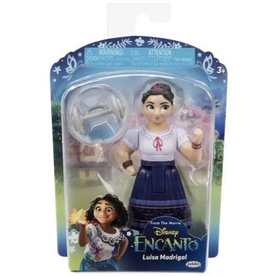 N01021927_LUISA MADRIGAL 0192995219274 Мини кукла с аксесоар, Disney Encanto, Luiza Madrigal, 8 см