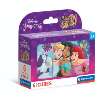 N01040660_001w 8005125406609 Пъзел Clementoni, Disney Princess, 6 кубчета