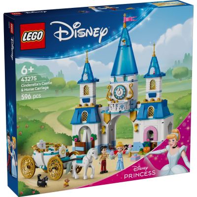 LEGO® Disney Princess - Дворецът и каретата на Пепеляшка (43275)