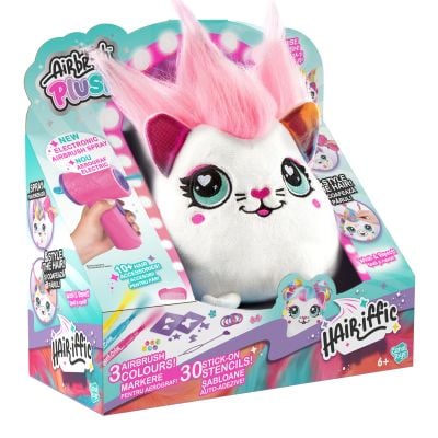 Плюшена играчка за оцветяване, Airbrush Plush, Hair-iffic Squishy