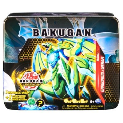 N01066256_001w 778988448724 Set de joaca Bakugan Legends, cu un Bakugan surpriza in cutie de metal, S5, 20140555