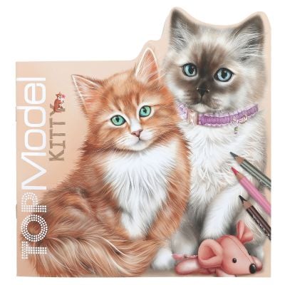 Книжка за оцветяване, Depesche, TOPModel, Kitty
