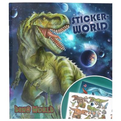 Книжка със стикери, Depesche, Dino World Galaxy
