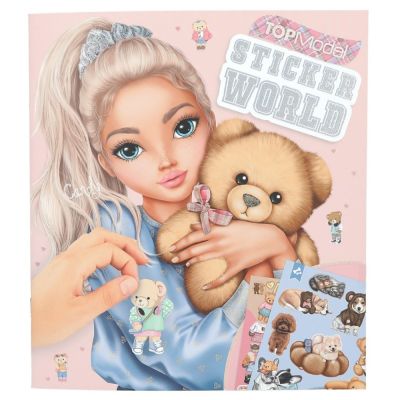 Книжка със стикери, Depesche, TOPModel, Team Teddy