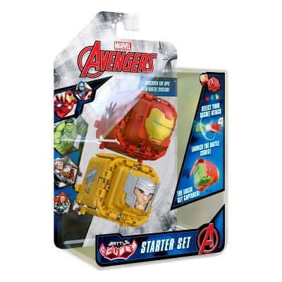N01070226_BATC902IRTH 8411936702265 Комплект бойни фигурки Battle Cubes Avengers, Iron Man vs Thor