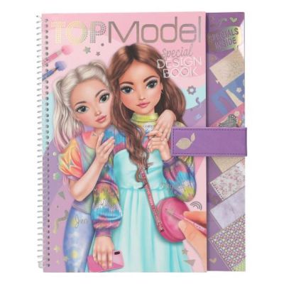 Книжка за оцветяване и творчество, Depesche, TopModel Special Design