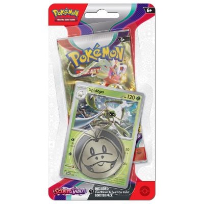N01085331_001w 0820650853319 Комплект 11 карти за игра, Pokemon, Scarlet & Violet, Checklane Booster Pack