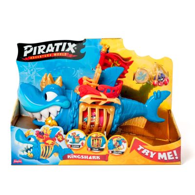 Комплект за игра с фигурка, Piratix, King Shark