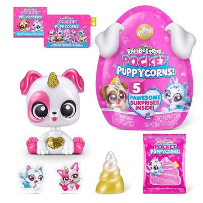 N02005012_001w 193052050120 Фигурка изненада, Rainbocorns, Pocket Puppycorns