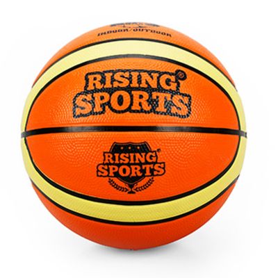 S00001150 Portocaliu 8680863011508 Гумена баскетболна топка, Rising Sports, Nr 3, Оранжева