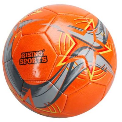 S00001951 Portocaliu 8680863019511 Блестяща футболна топка, Rising Sports, Nr 5, Оранжева